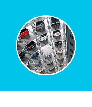 Aparcamiento de coches